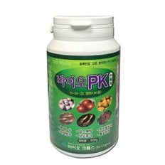 19번 바이오PK500g 마늘 양파 고구마 감자 무 도라지 더덕 인산 가리 칼륨 뿌리 비대 식물 영양제 비료