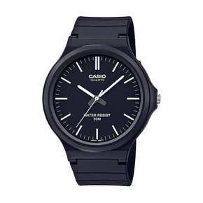 CASIO 카시오 MW-240-1E 우레탄밴드 블랙 수능시계