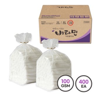  그린위생 업소용 덕용물티슈 비타민 100g 400매