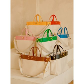 피브레노 tutti canvas bag_L