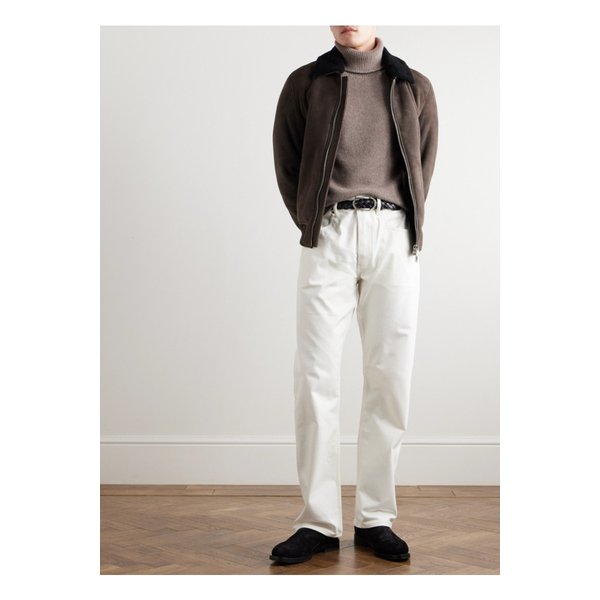 로고 자수 캐시미어 롤넥 스웨터 뉴트럴 1647597354992701