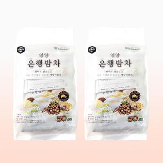 셀러허브 동일 영양은행밤차 50T x 2봉(100T) 전통차 곡물차 (S11595494)