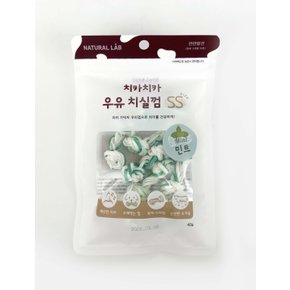 치카치카 우유 치실껌 SS 민트 42g (6g X 7ea)