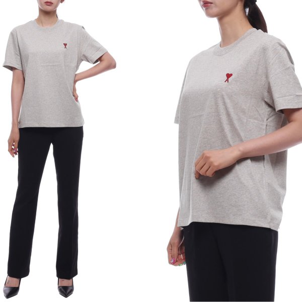 [부산점] 25SS 여성 하트 로고 반팔티셔츠 (BFUTS035 724 0951 W 25S)