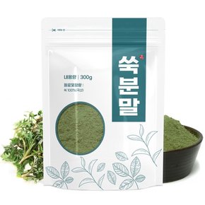 쑥 분말 가루 300g 국산