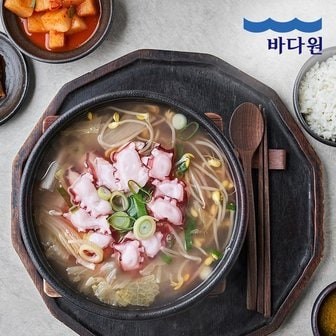 바다원 소비기한 임박 24.11.23문어국밥육수 540g x 6팩 + 문어슬라이스 60g x 6팩