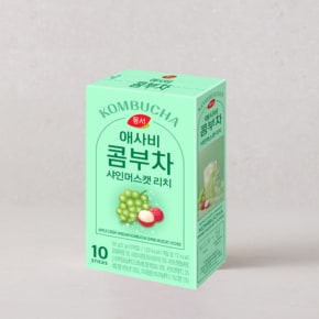 [동서] 애사비 콤부차 샤인머스캣 리치 10입