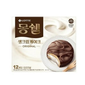 몽쉘 408g 크림케이크 롯데제과