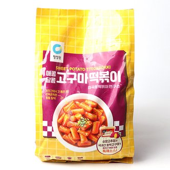 오뚜기 청정원 매콤달콤 고구마 떡볶이 710g x 3 / 마곡동떡볶이연구소