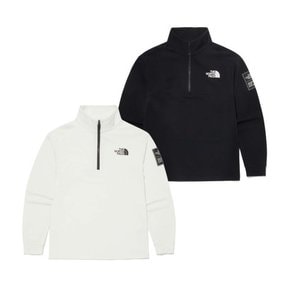 NT7LQ54 키즈 컴피 긴팔 하프 집 티 KS COMFY L/S HALF ZIP TEE