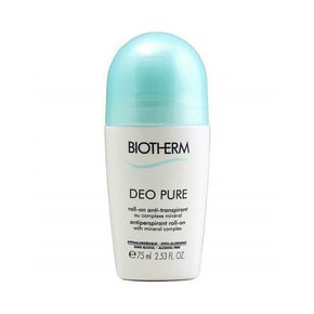 [해외직구] Biotherm Deo Pure Deodorants 비오템 데오드란트 듀오 퓨어 안티 스피란트 롤온 2.53oz