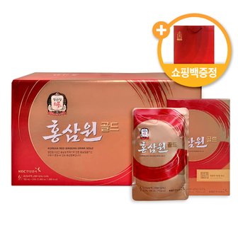 정관장 [9월 12일(목) 오후 13시까지 주문시, 명절전 배송] [트몰] 홍삼원골드 100ml x 24포 4박스 / 쇼핑백 포함