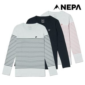 네파 [공식]네파 여성 라이프스타일 데일리 긴팔 티셔츠 7H25342