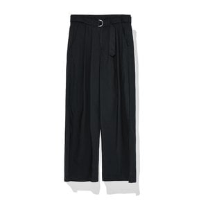 MATIX RELAXED BELTED PANTS_BK