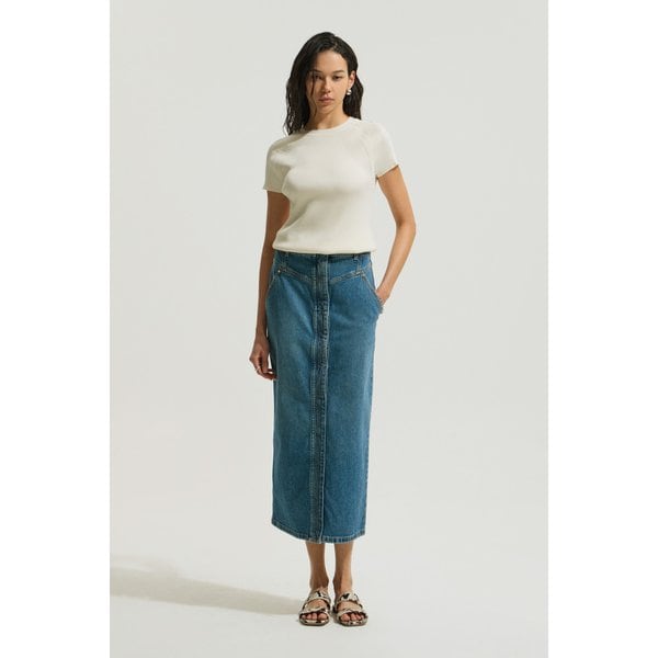 [여주점] [이로] 여성 SUNNY 립 스웨터 ILWBM25701IVX