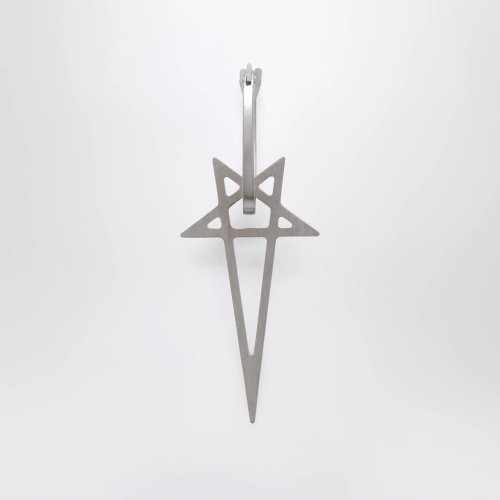 [해외배송] PALLADIUMFINISHED 실버 PENTAGRAM 귀걸이 RJ0000067MMT-128 B0052067907