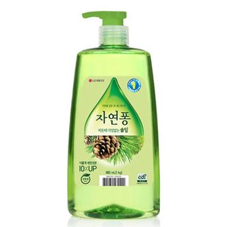  자연퐁 주방세제 솔잎 980ml 용기