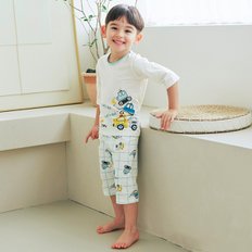 MK SS43-04 아동내복 봄 7부 실내복 상하 유아 아동 잠옷