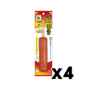 숯불구이맛 후랑크2 소시지핫바 70g x 4개