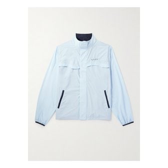 DIME MTL 다임 웜 업 로고 자수 셸 재킷 블루 1647597342996321