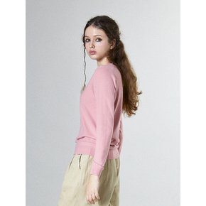 Cozy Knitted Topt (PINK)