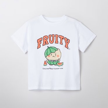스파오키즈 [키즈](망그러진 곰)반팔 티셔츠/SPRLF37KU1