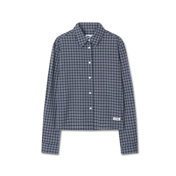 SOFT TOUCH CHECK SHIRTS NAVY CHECK
