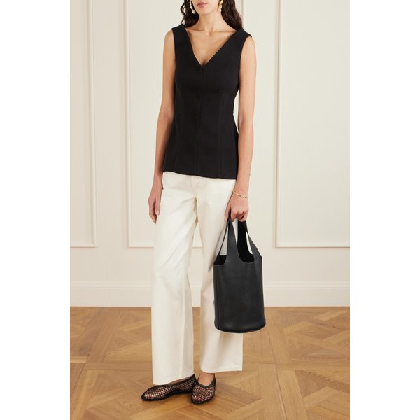 에머리 렌 텍스처 가죽 토트백 46376663162971472