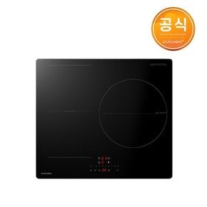 3구 인덕션 전기레인지 플렉스존 1구 최대출력 3300W CEO-V4IF3A0NBA 자가설치