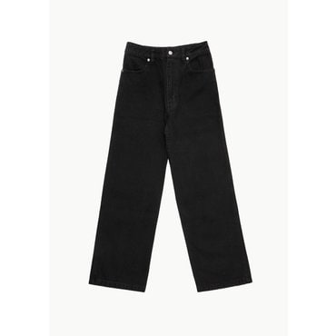 샵아모멘토 에크하우스라타 25SS Wide Leg Jean, New Almost Black