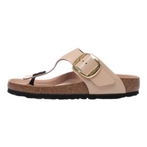 Gizeh Big Buckle High Shine New Beige 1026550 지제 빅 버클 하이 샤인 뉴 베이지 샌