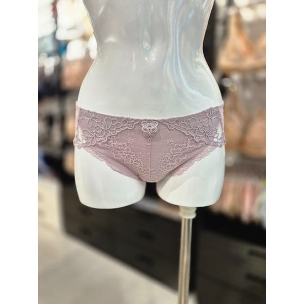 [시흥점] S 비너스 ) 24AW 모던자수 패드 브라 세트 백레이스팬티 [VPT1494S-LI]