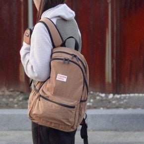 [에어팟파우치세트] Layered backpack _ Brown