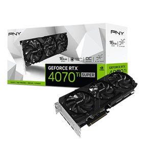 e_ PNY 지포스 RTX 4070 Ti SUPER VERTO OC D6X 16GB TF 마이크로닉스