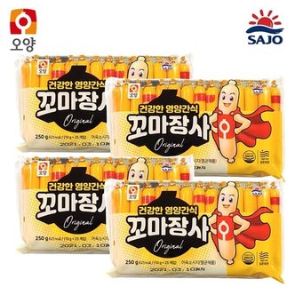  사조오양 꼬마장사 250g x 4팩 /천하장사/맥스봉 (W3E9A2E)