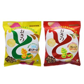 UHA 미카쿠도 오사츠 소금버터맛/프레인 65g