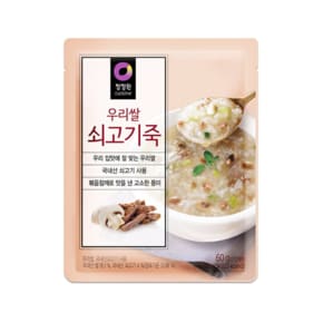 우리쌀 쇠고기죽 60g x 1개/우리쌀죽/이천쌀/간편죽