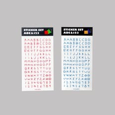 STICKER SET - ABC & 123 (RGB/YBB)