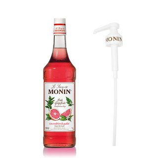  모닌 자몽 시럽 1000ml + 모닌 시럽 펌프