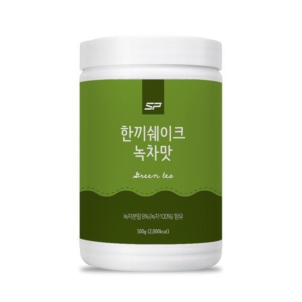 한끼쉐이크 단백질쉐이크 녹차맛 500g