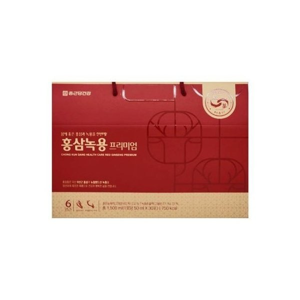 종근당건강 홍삼녹용 프리미엄 50ml 30포/mjc