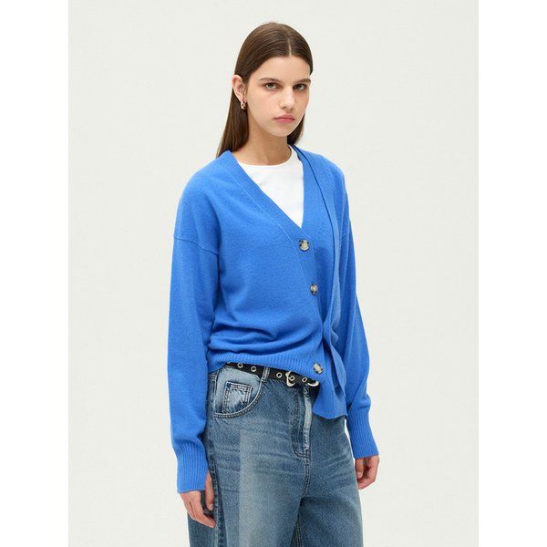 브이넥 니트 가디건 EMQ1KCD020