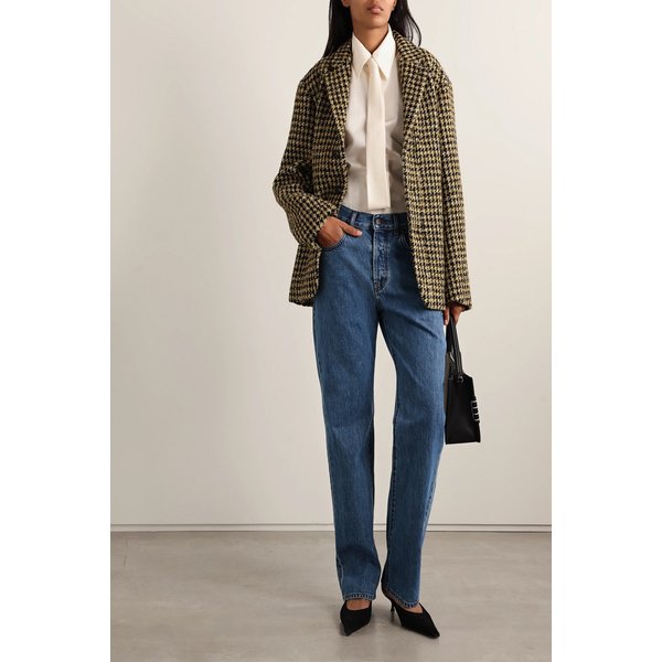 칼마이어 개비 하이웨이스트 스트레이트 진 미드 데님 46376663162905740