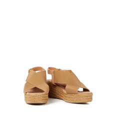 Quilu woven espadrille wedge sandals 브라운 15546005222320081