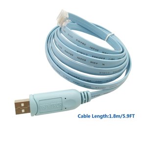 DSD TECH SH-RJ45A USB RJ45 FTDI Cisco NETGEAR Windows Linux Mac OS 콘솔 케이블 칩 장착