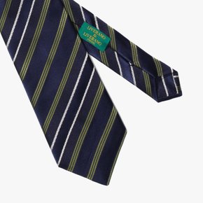 리베라노리베라노 넥타이 SILK TIE (STRIPE 1) OLIVE LID1M80002A94