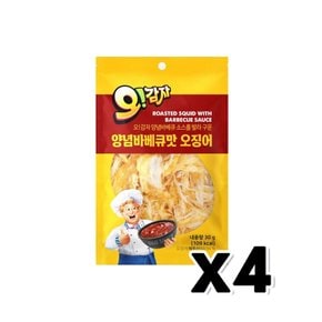 오감자 양념바베큐맛오징어 술안주간식 30g x 4개