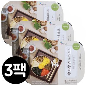 비빔밥용 모둠나물 160g x 3팩