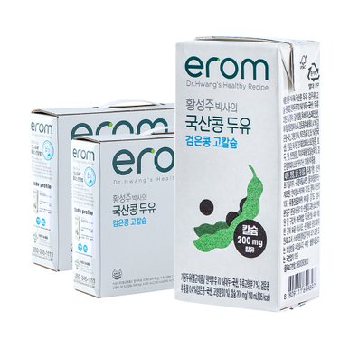 [황성주두유] 검은콩고칼슘 190ml 32입