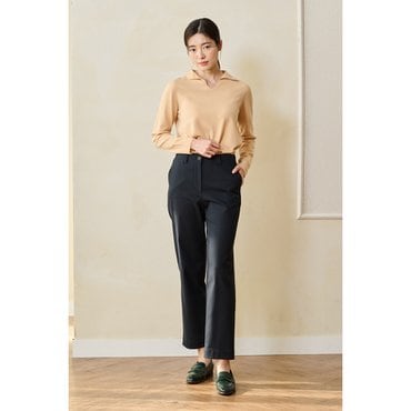 BCBG 캐주얼 밴딩 블록 팬츠 (B3S2P382)